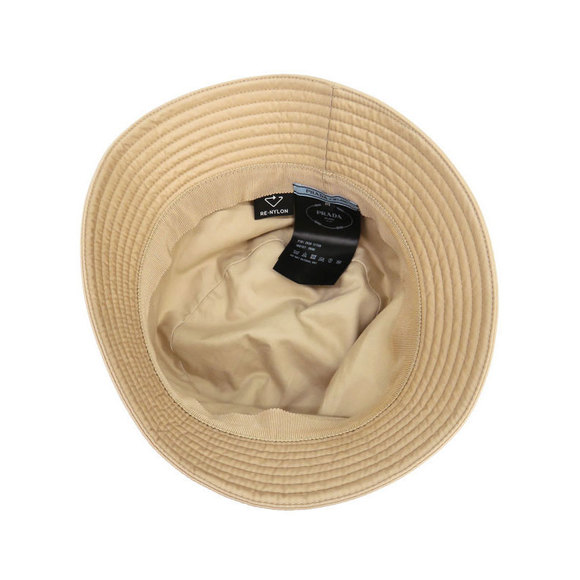 Prada Re Nylon Triangle Plate Bucket Hat M - Picture 2 of 5